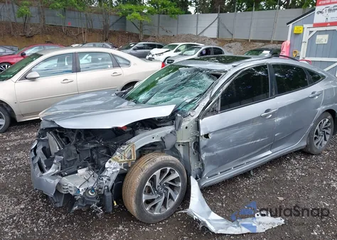 2017 Honda Civic Ex z USA, uszkodzony, nr VIN 2HGFC2F75HH554399